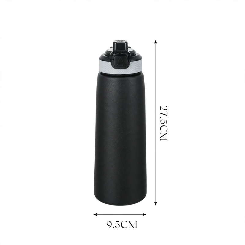 Vaso térmico con anillo aromático, acero inoxidable 316