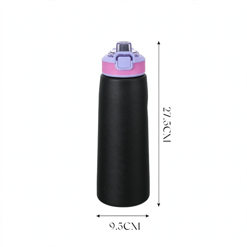 Vaso térmico con anillo aromático, acero inoxidable 316