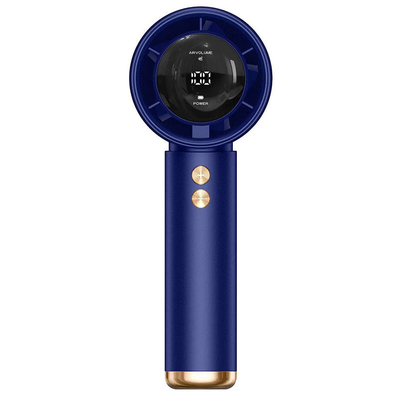 Ventilador portátil de alta potencia para mujer con control digital