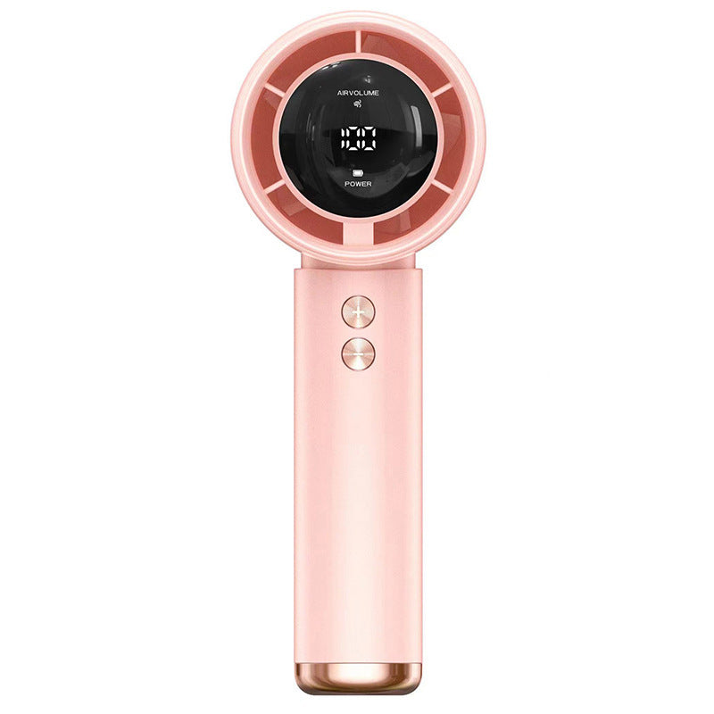 Ventilador portátil de alta potencia para mujer con control digital