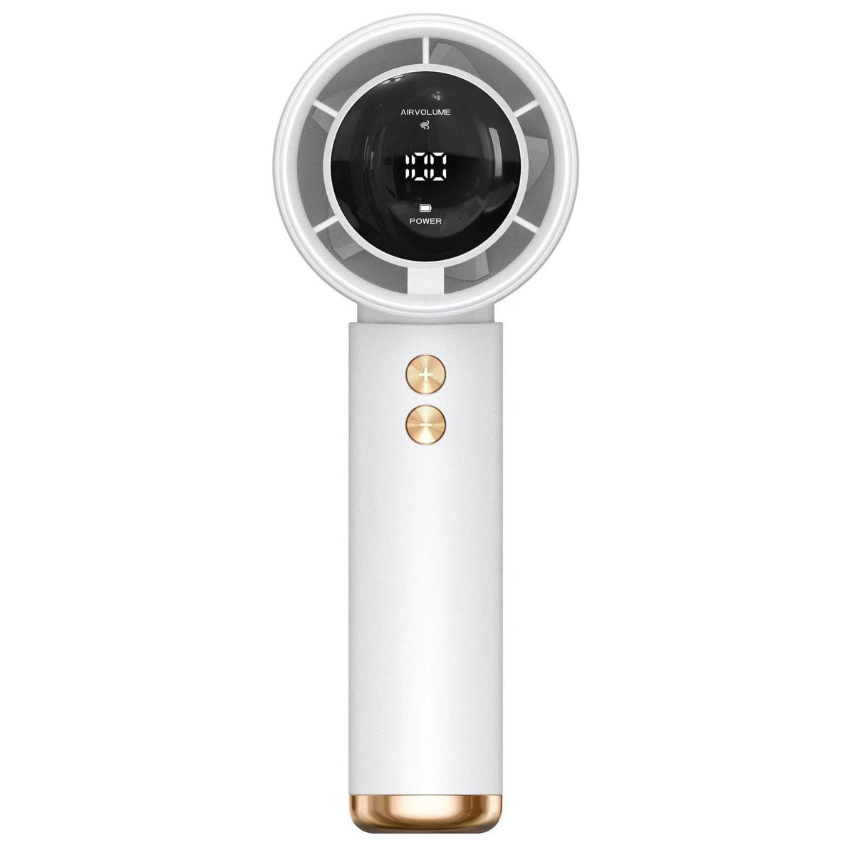 Ventilador portátil de alta potencia para mujer con control digital