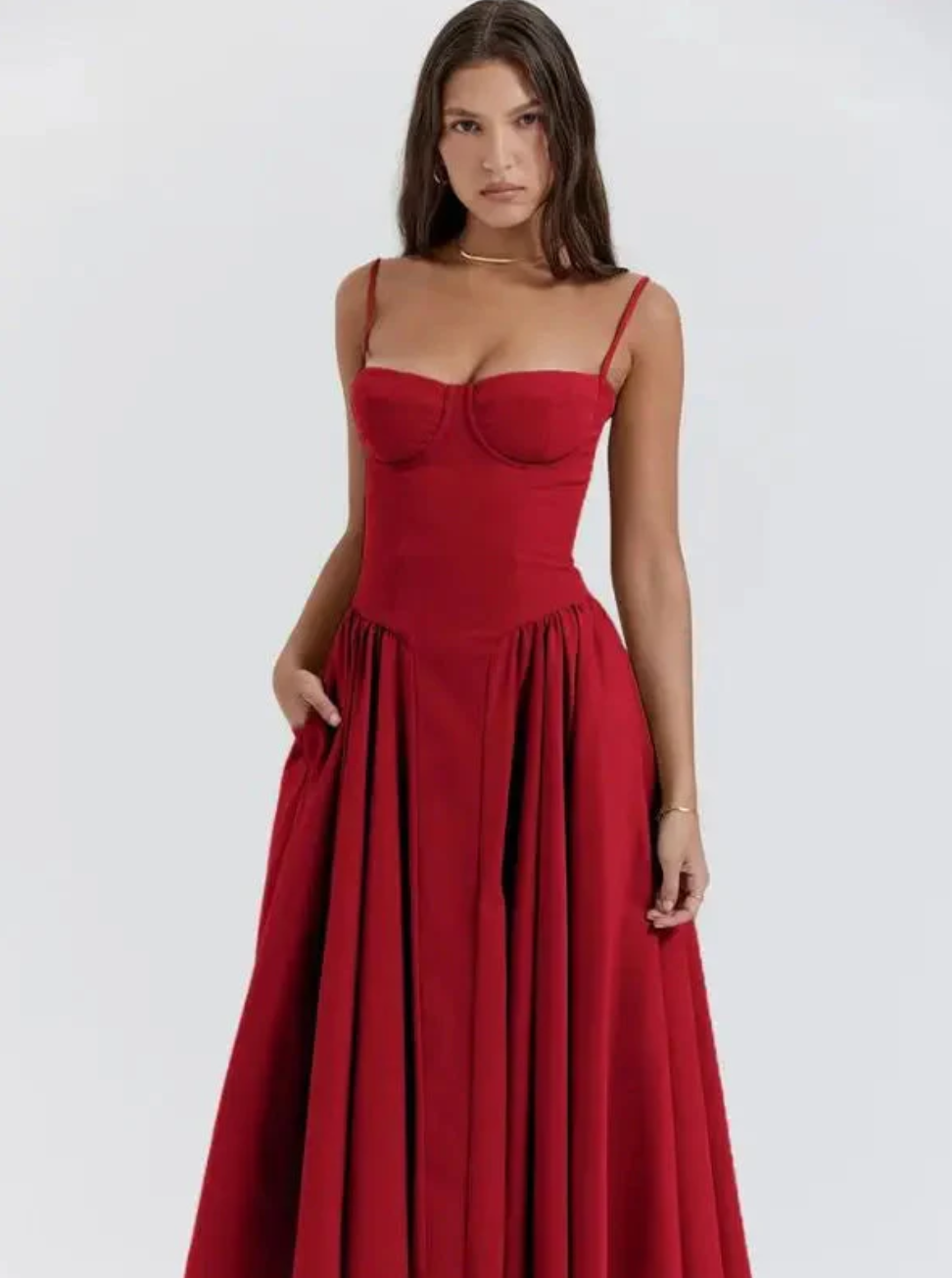 Vestido de verano elegante y casual