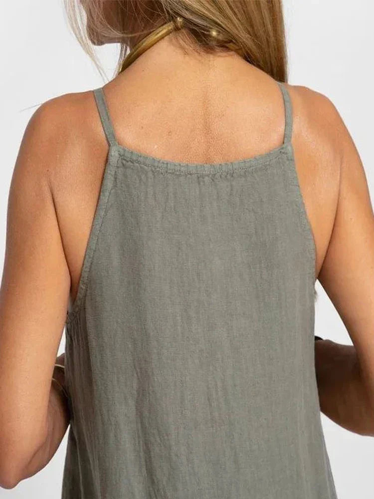 Vestido elegante con aberturas