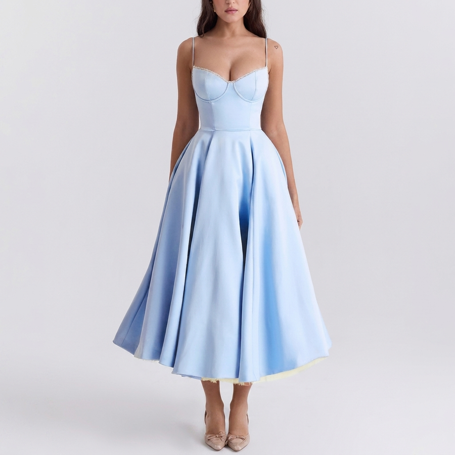 Vestido Midi Corsetería