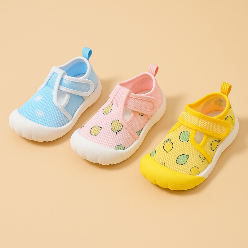 Zapatillas de agua de secado rápido con protección en la puntera para niños pequeños