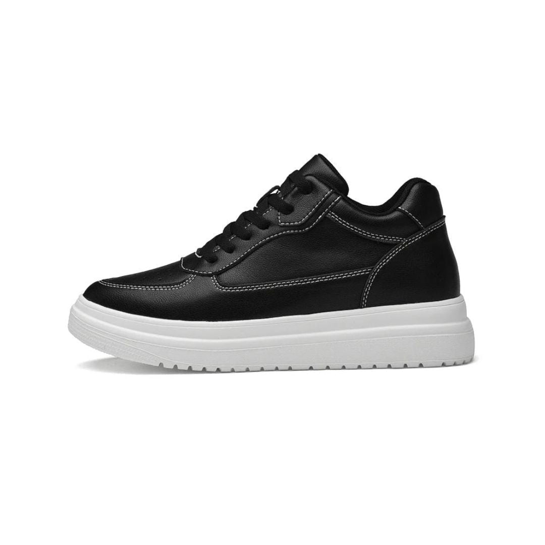 Zapatillas de caña alta con aumento de altura para hombre – Elevación discreta, comodidad y estilo