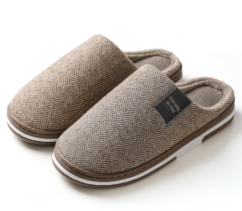 Zapatillas de casa cálidas para hombre para un confort elegante