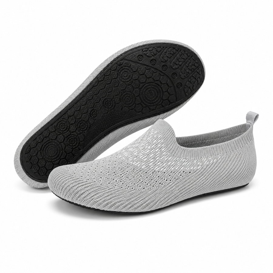Zapatillas deportivas slip-on estilo barefoot para caminar