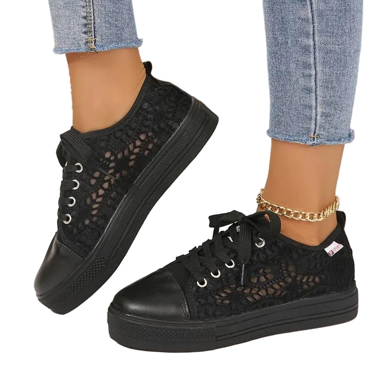 Zapatillas ligeras con detalles para mujer