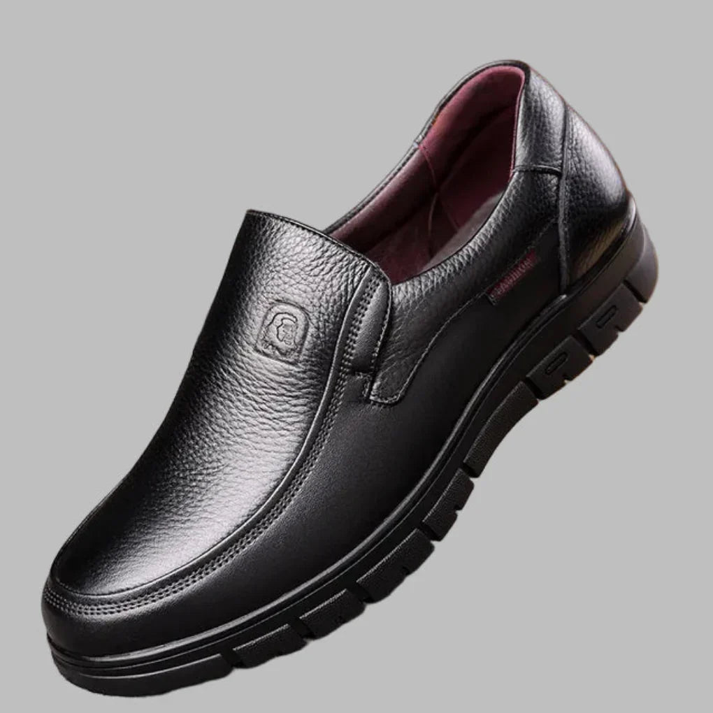 Zapatos casuales para hombre de cuero genuino