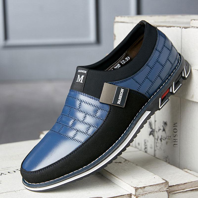 Zapatos de cuero transpirables para hombre