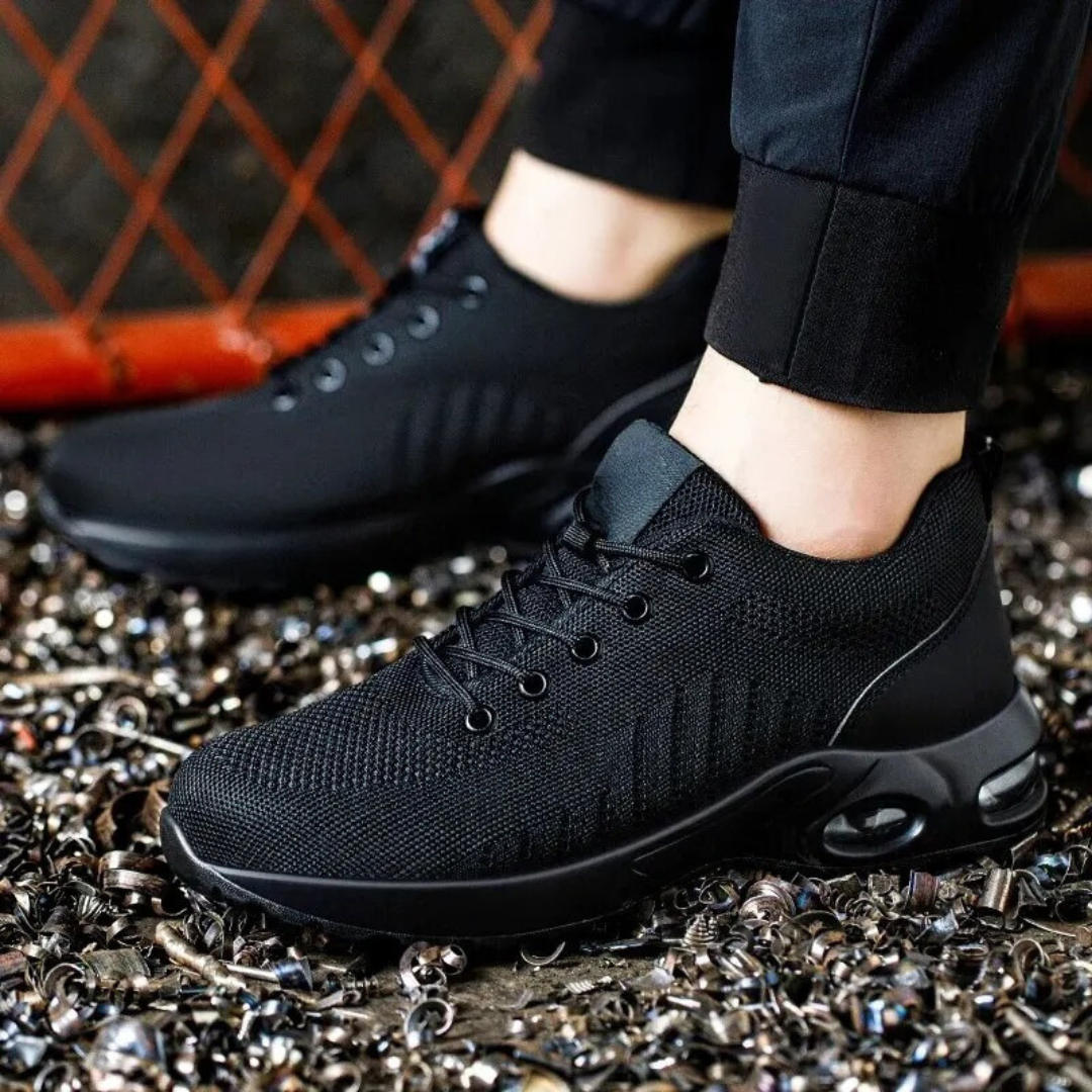 Zapatos de seguridad para hombre con cámara de aire