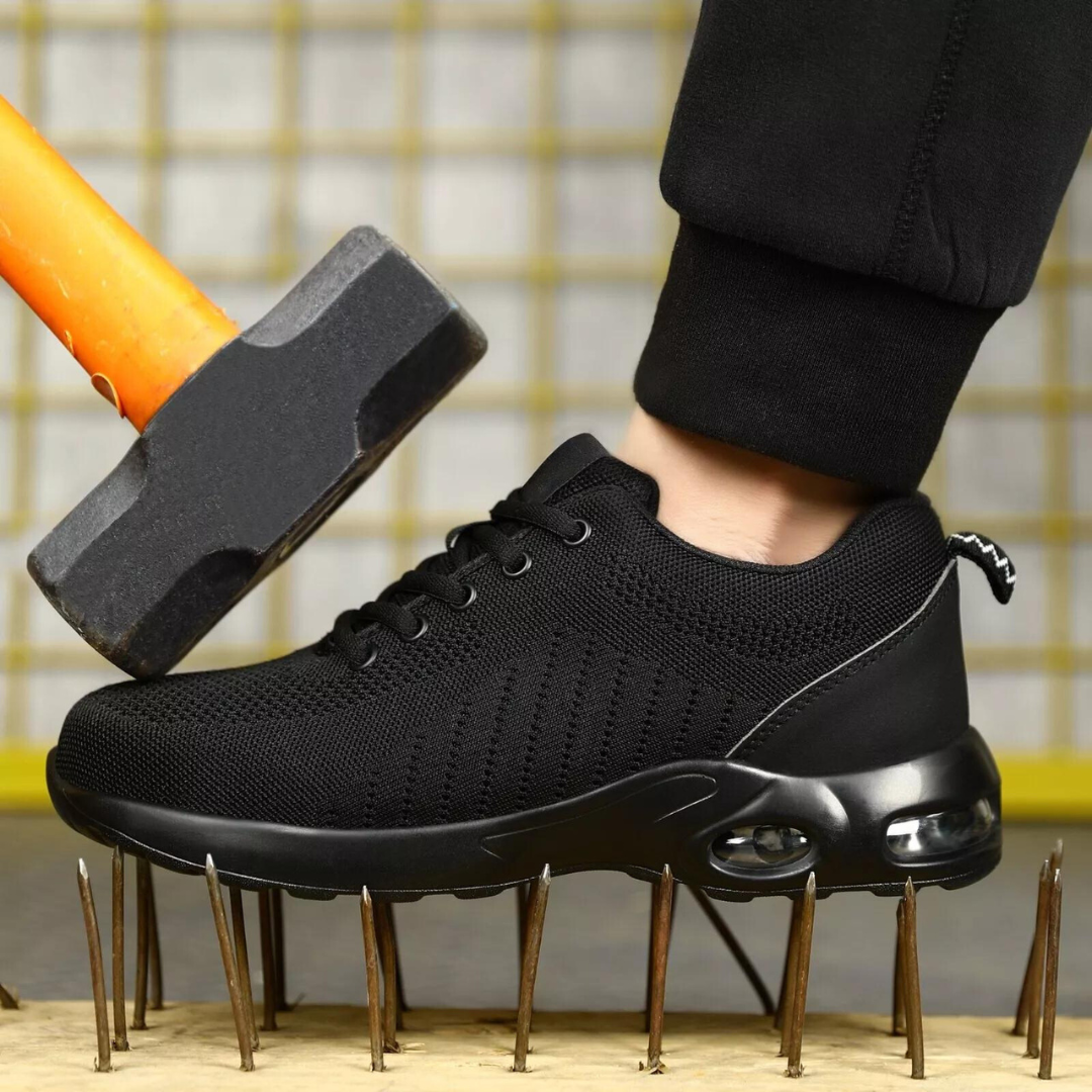 Zapatos de seguridad para hombre con cámara de aire