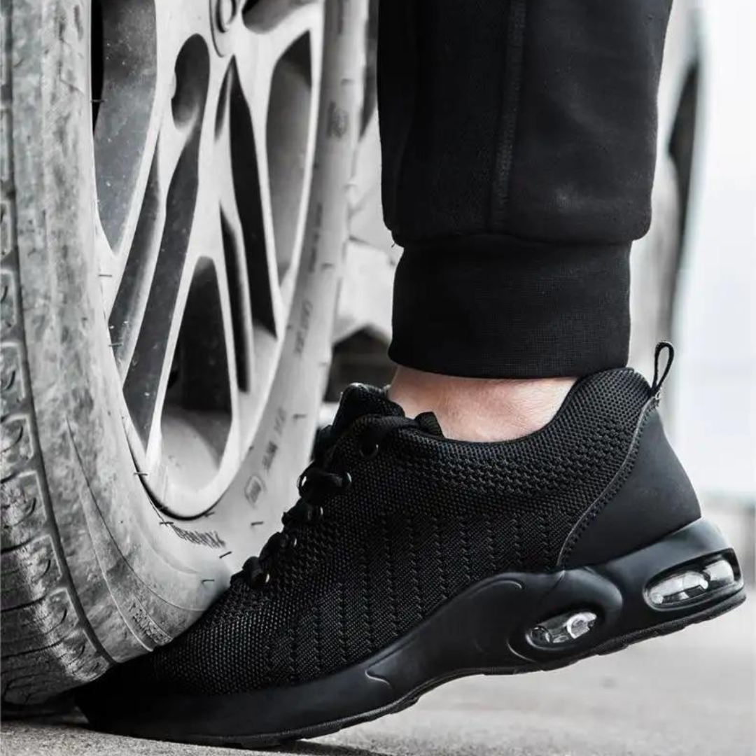 Zapatos de seguridad para hombre con cámara de aire