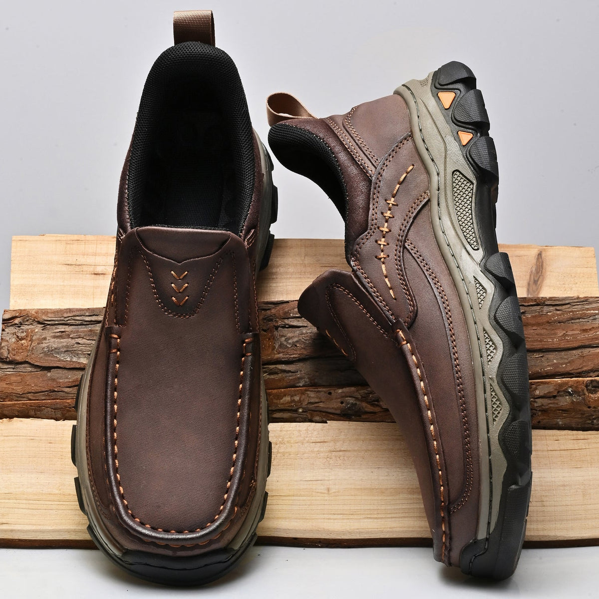 Zapatos Ortopédicos Casuales sin Cordones para Caminar