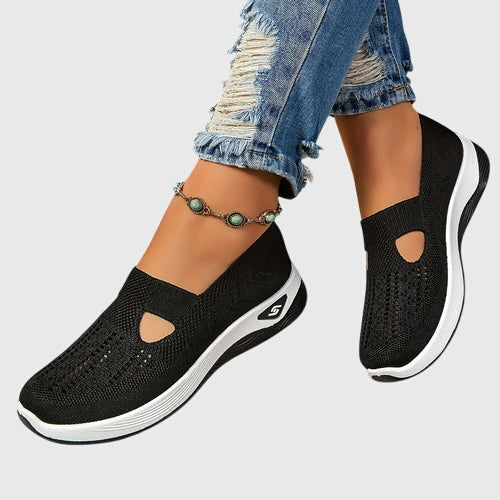Zapatos ortopédicos slip-on con soporte y diseño transpirable para uso diario
