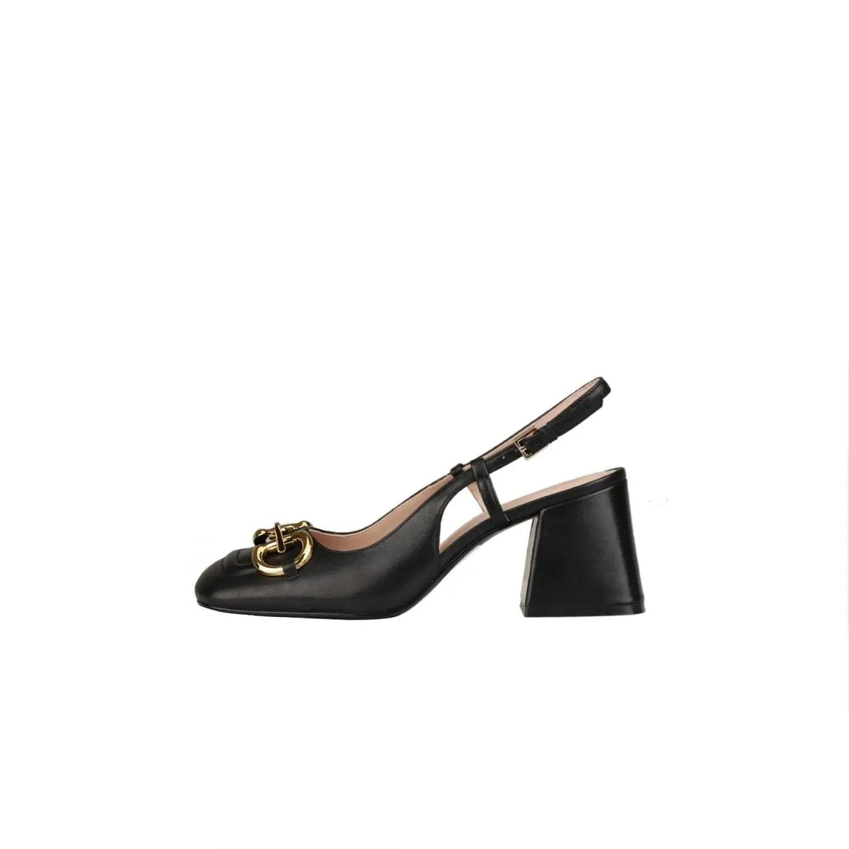Zapatos retro de tacón alto con hebilla para mujer - Elegancia y estilo atemporales