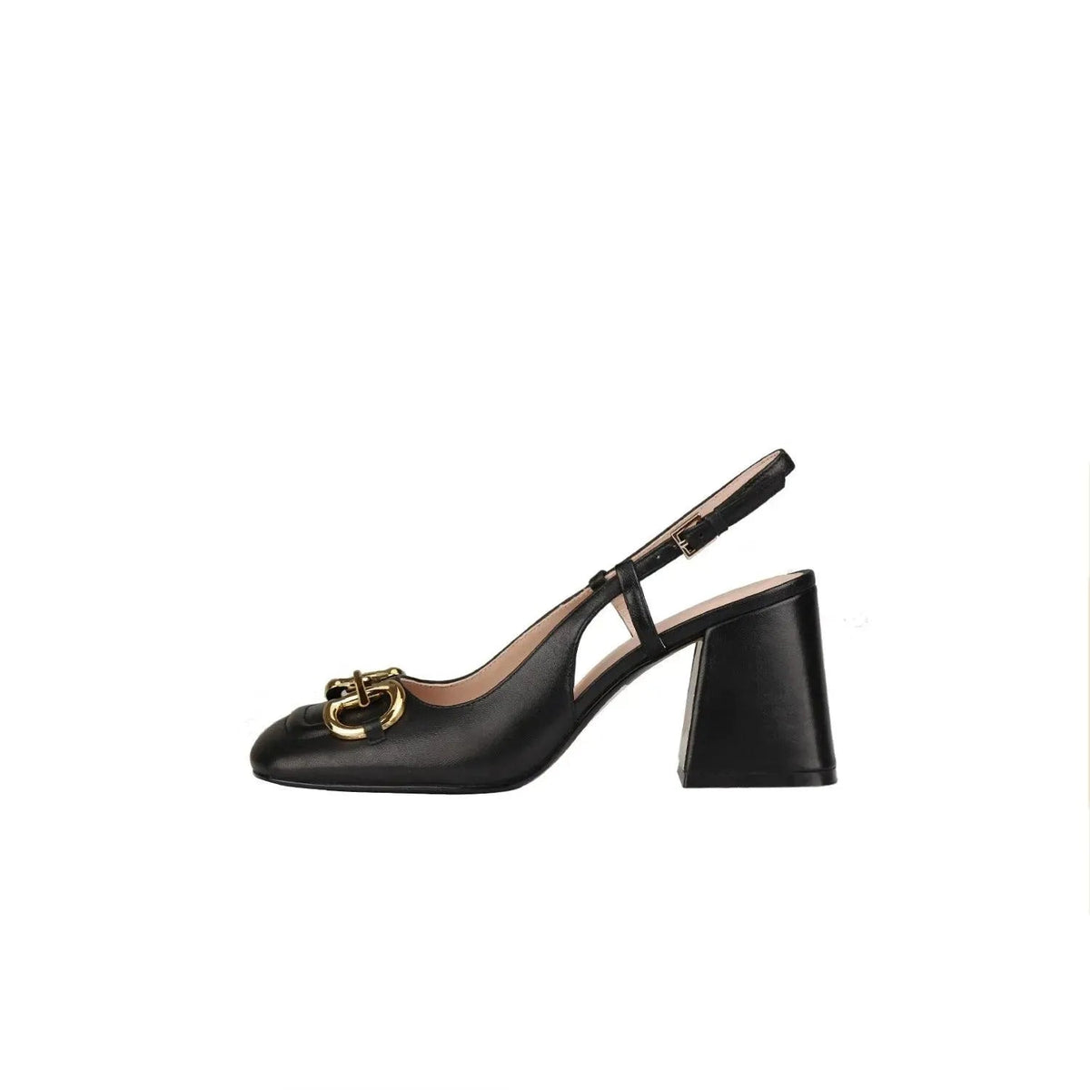 Zapatos retro de tacón alto con hebilla para mujer - Elegancia y estilo atemporales