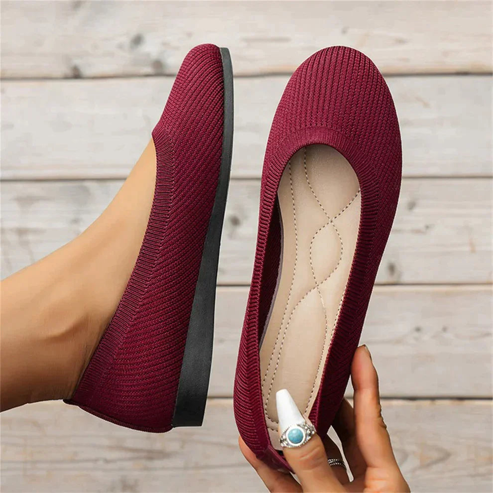 Zapatos Slip-On para Mujer, Cómodos y Ligeros con Ángulo de Puntera de 5 Grados