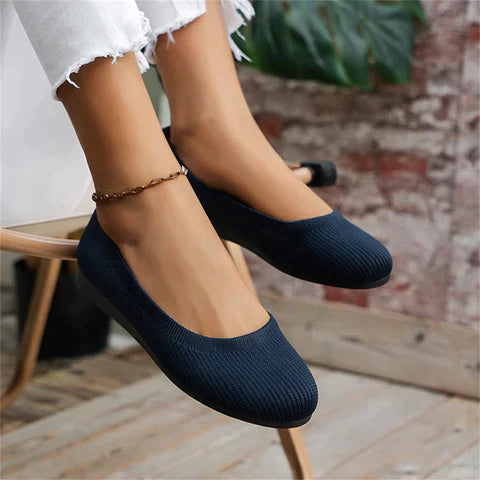 Zapatos Slip-On para Mujer, Cómodos y Ligeros con Ángulo de Puntera de 5 Grados