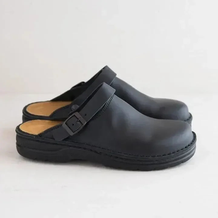 Zuecos para hombre - Hebilla ajustable y comodidad
